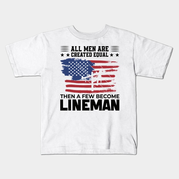 ALL MEN Kids T-Shirt by SLYSHOPLLC